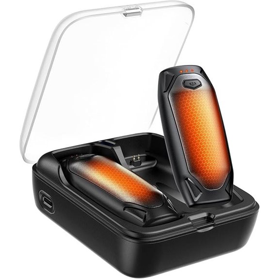 Kesguar Rechargeable Hand Warmers 2 Pack with Case