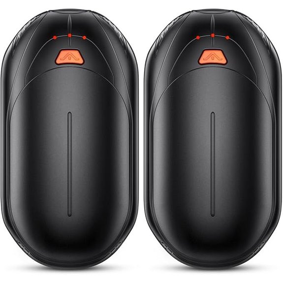 AI Rechargeable Hand Warmers 2-Pack Portable Long-Lasting Heat