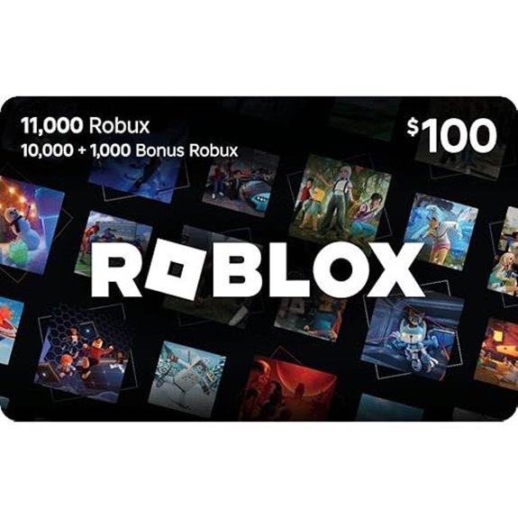 Roblox 11,000 Robux Digital Gift Card