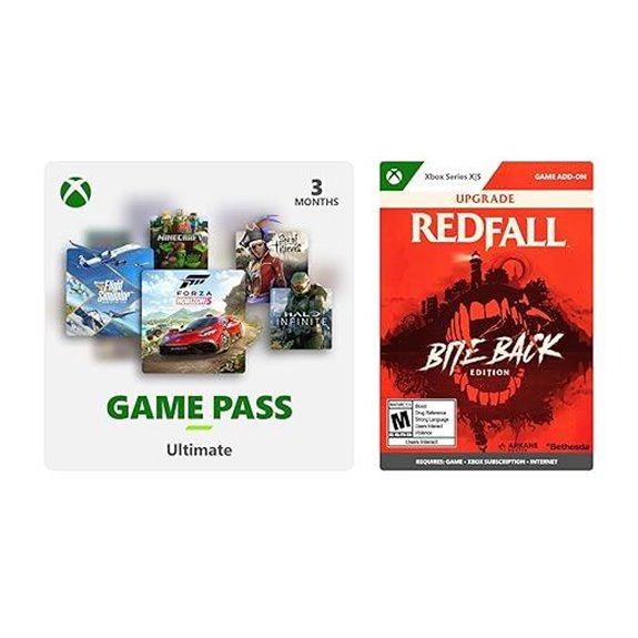 Game Pass Ultimate 3-Month Digital Membership + Redfall Upgrade