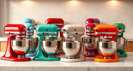 top 14 mixer color options