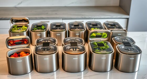 top electric kitchen compost bins