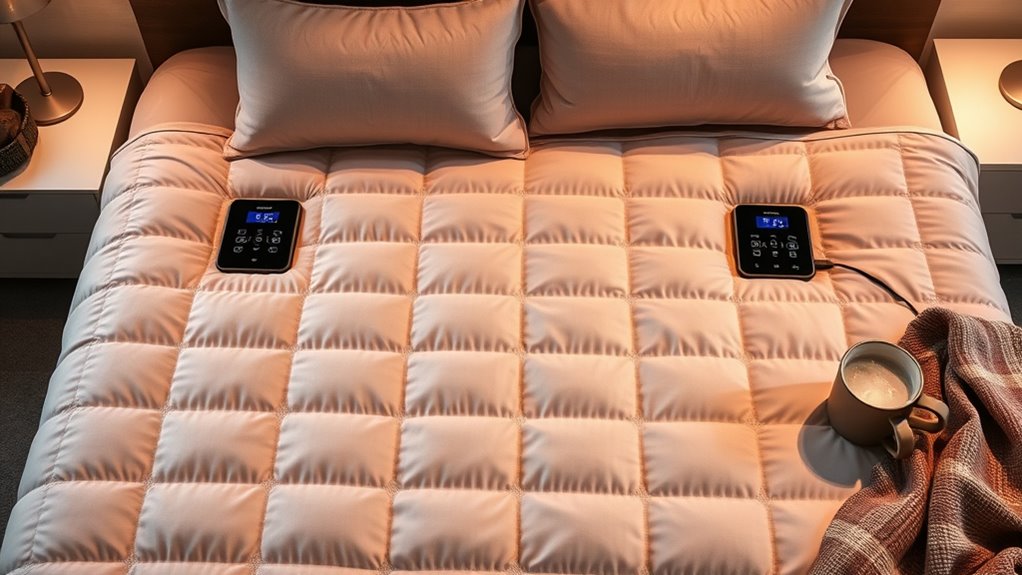 top king size electric blankets