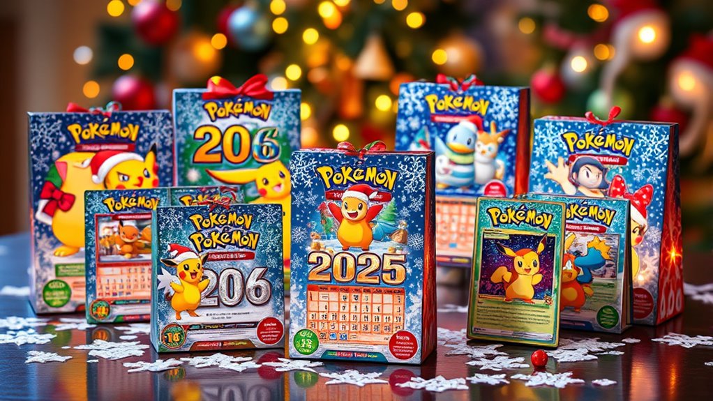 top pokemon tcg calendars