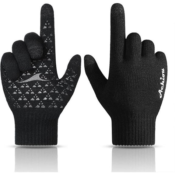 Achiou Winter Gloves with Touch Screen Warmth