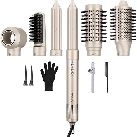 7MAGIC 6-in-1 Hair Styler Dryer Brush