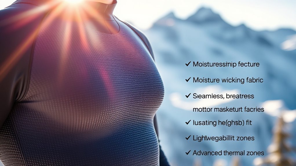 warm breathable flexible layering