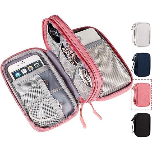 Waterproof Travel Electronic Organizer for Cables and Accessories