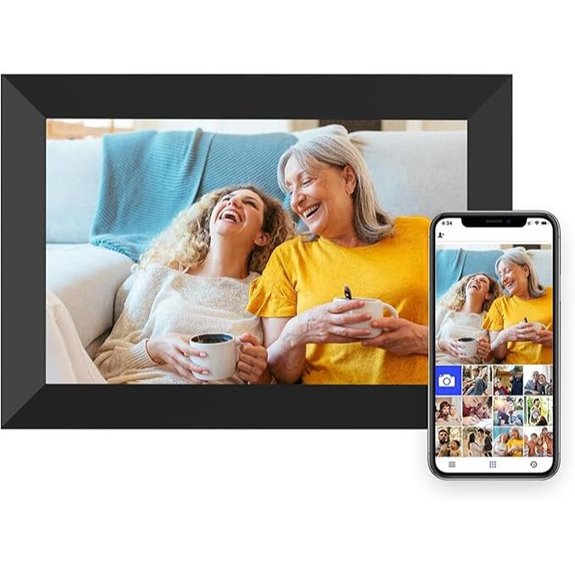 WiFi 10.1 Digital Photo Frame with Touch Screen