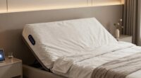 adjustable massage bed security