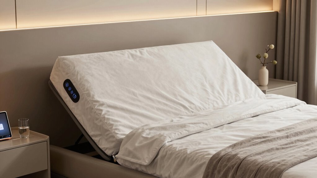 adjustable massage bed security