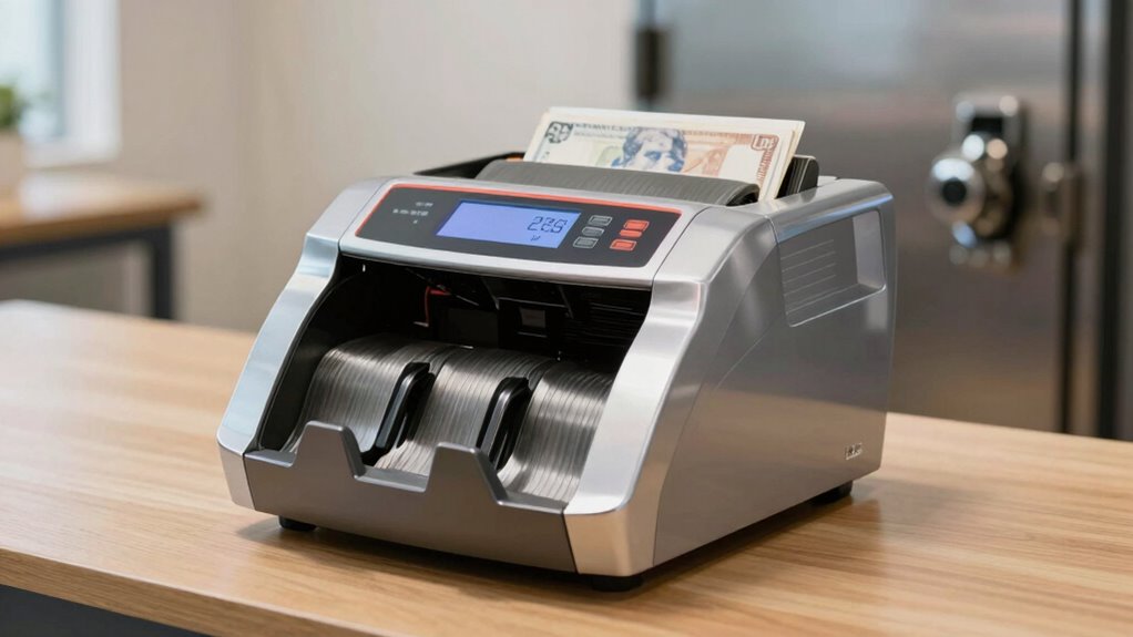 bill counting machine security