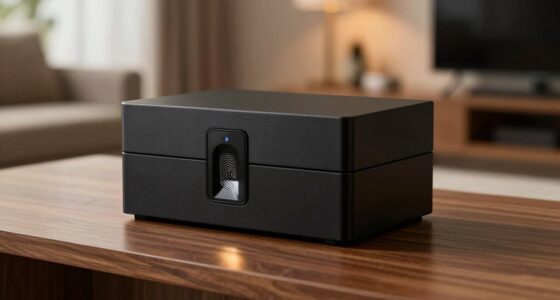 biometric lock box security