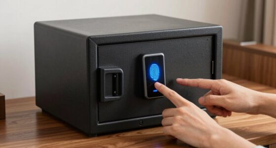 biometric rifle safe security