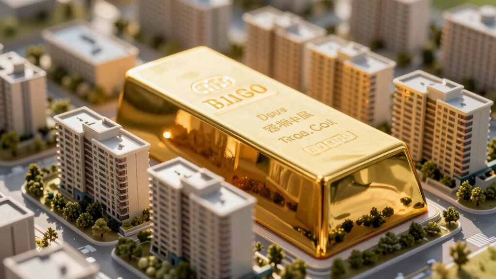 diversify with gold and real estate