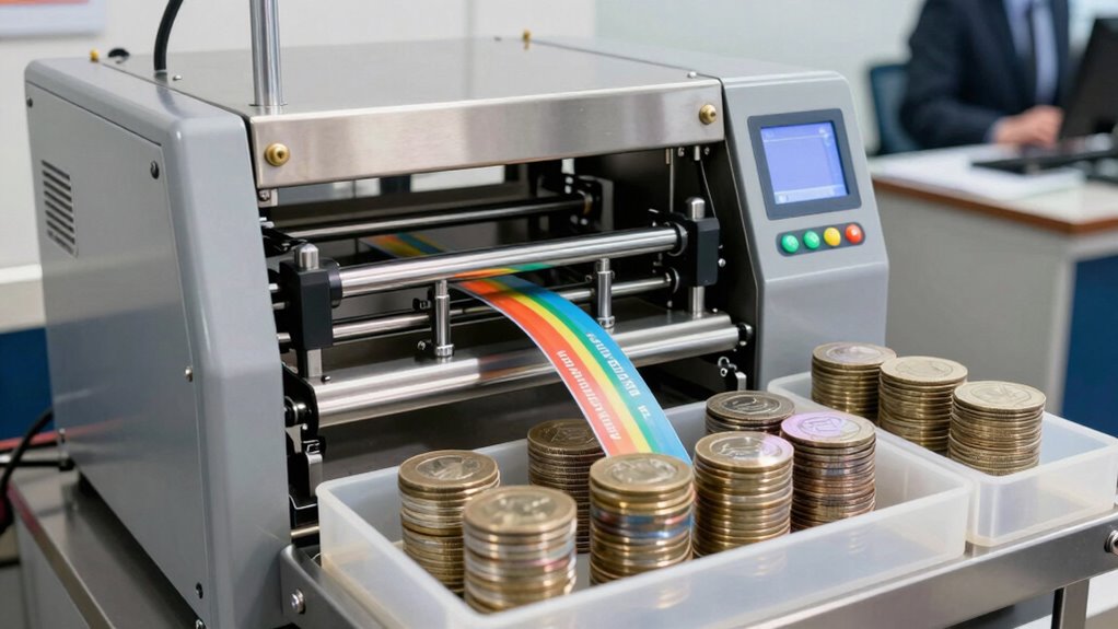 efficient accurate coin sorting