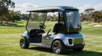 electric golf carts ensure security