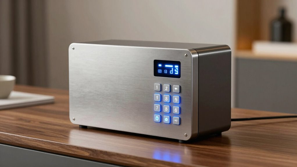 electronic lock box security