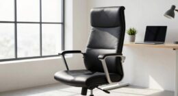 ergonomic chair ensures security