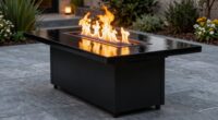 fire pit propane security