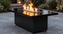 fire pit propane security
