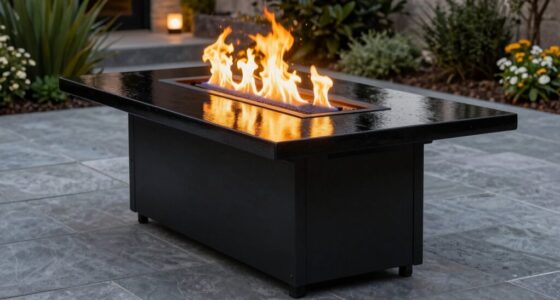 fire pit propane security