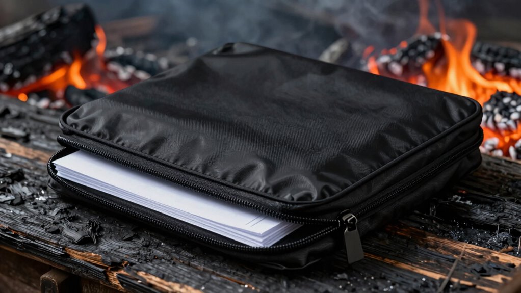 fireproof document protection and organization