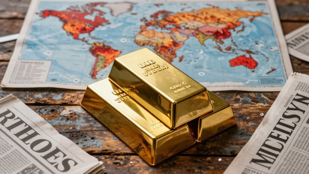 gold prices influenced by geopolitics