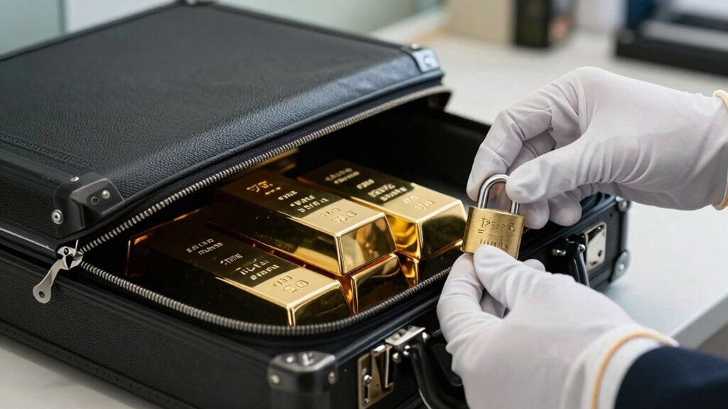 gold transfer safety procedures