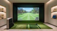 golf simulator security investment