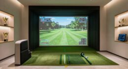 golf simulator security investment