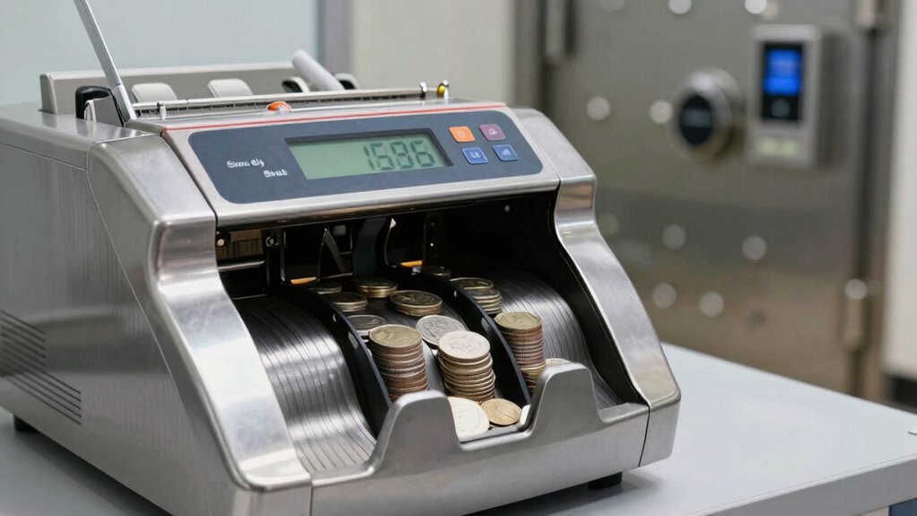 heavy duty coin counter security