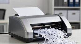 heavy duty cross cut shredder