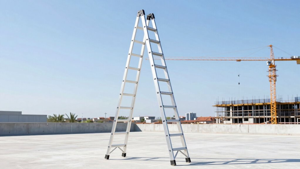 heavy duty multi position ladder