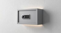 hidden wall safe security
