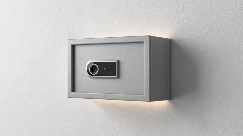 hidden wall safe security