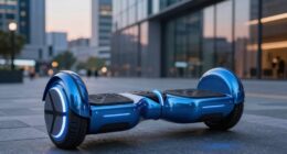 hoverboard with seat stability