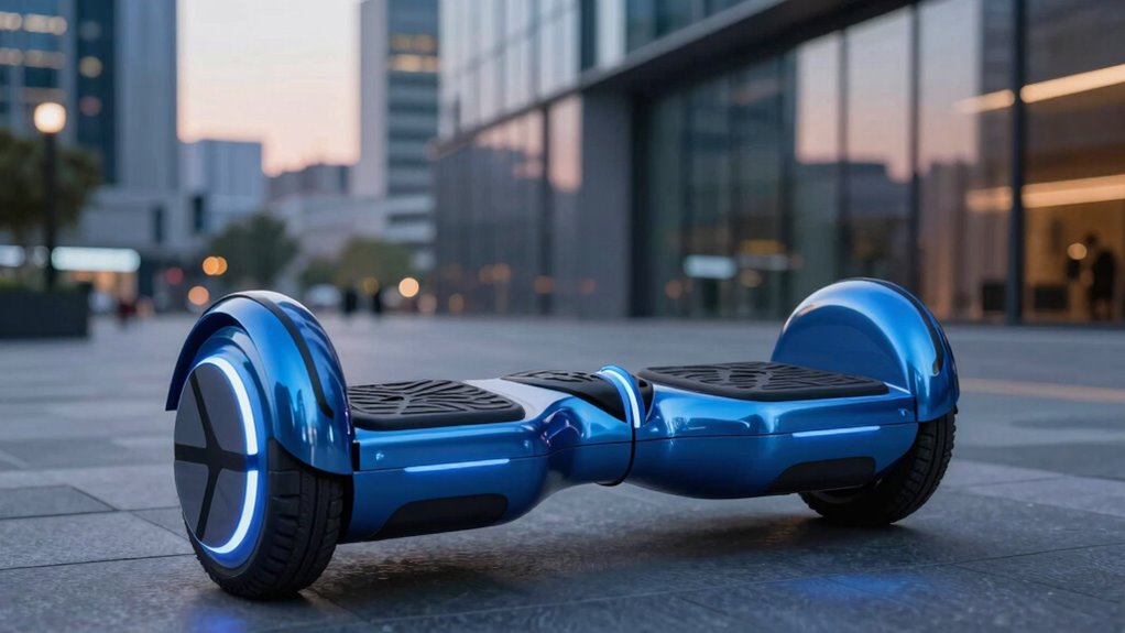 hoverboard with seat stability
