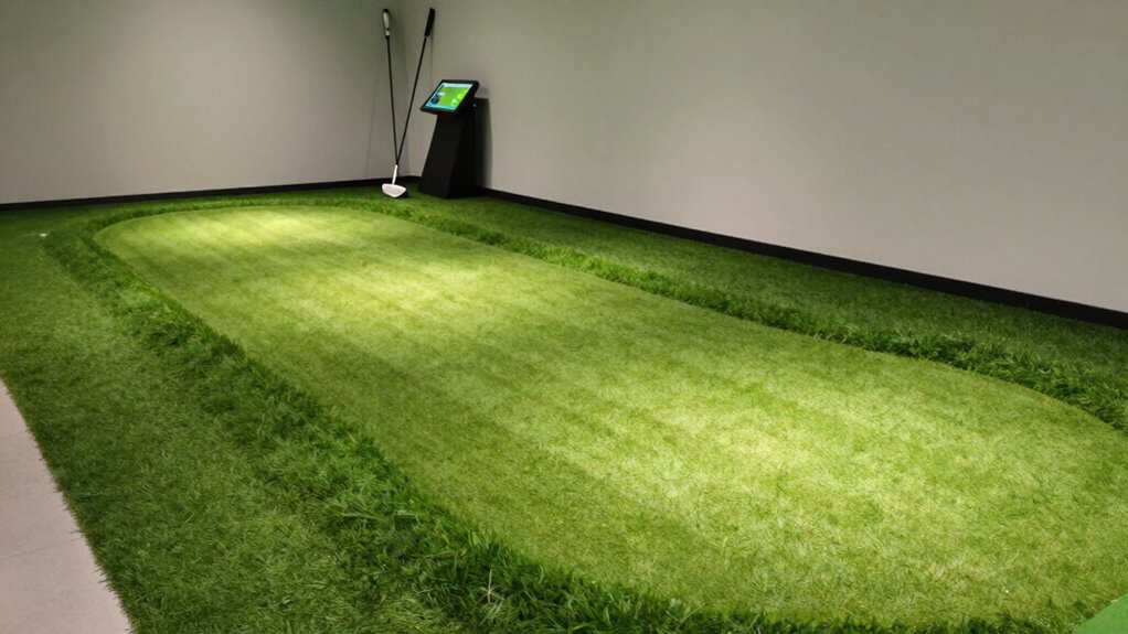 indoor golf green maintenance