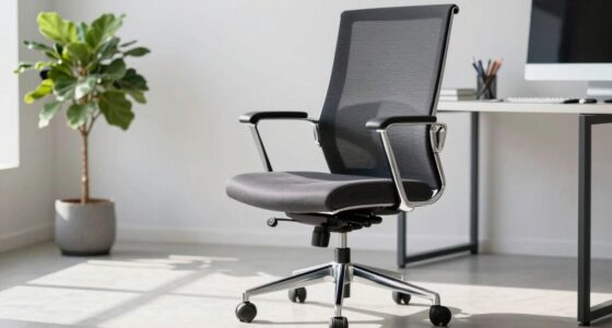 kneeling chair ensures security