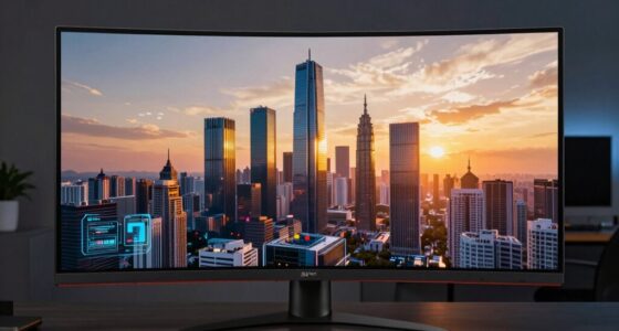 large ultra wide monitor