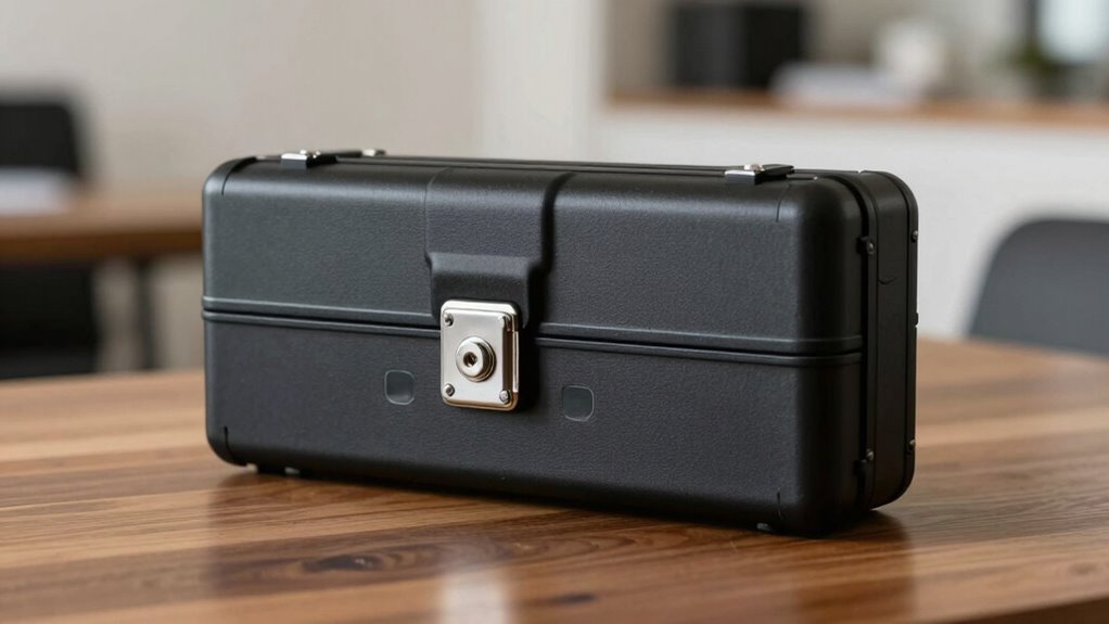 portable lockable gun case