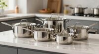 premium stainless steel cookware