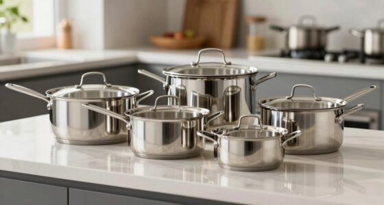 premium stainless steel cookware