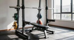 secure fitness with power rack