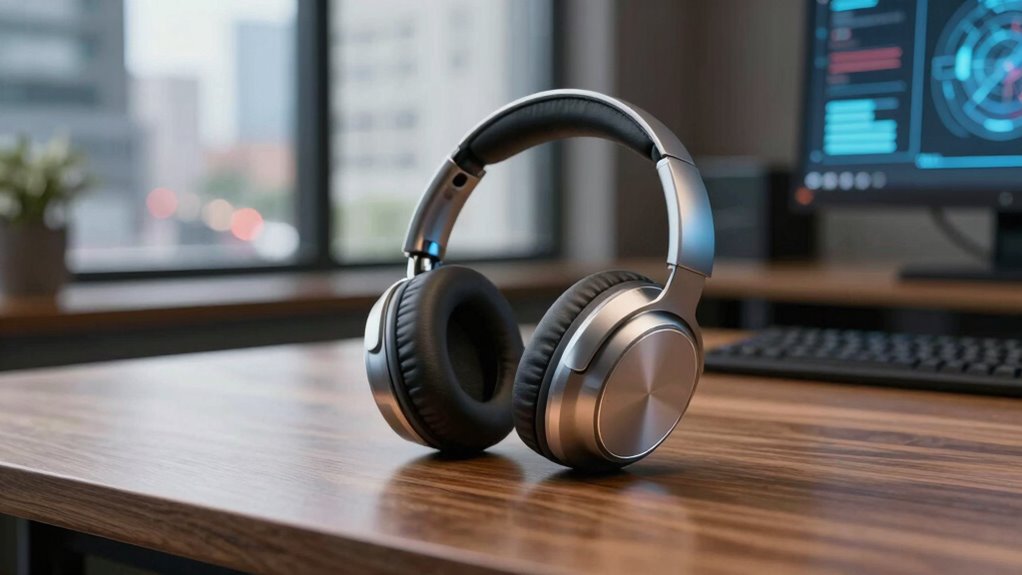 secure future with headphones