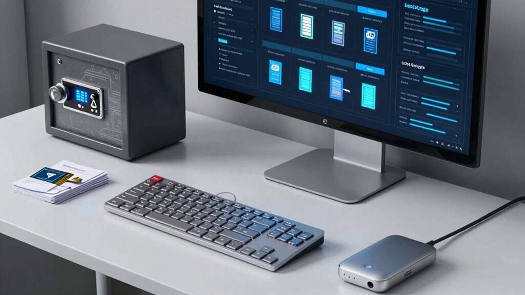 secure offline multi signature storage