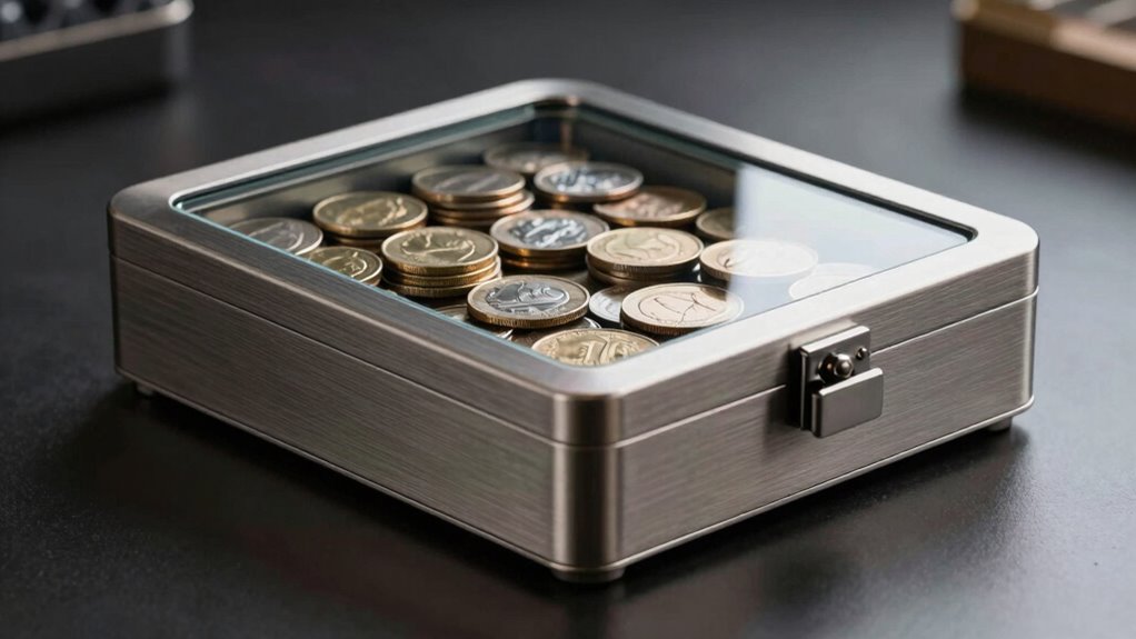 secure organized coin storage