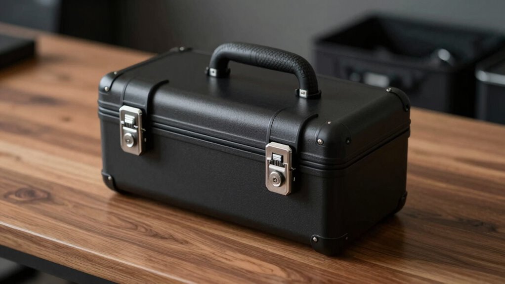 secure portable firearm storage
