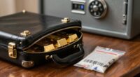 securely move gold storage